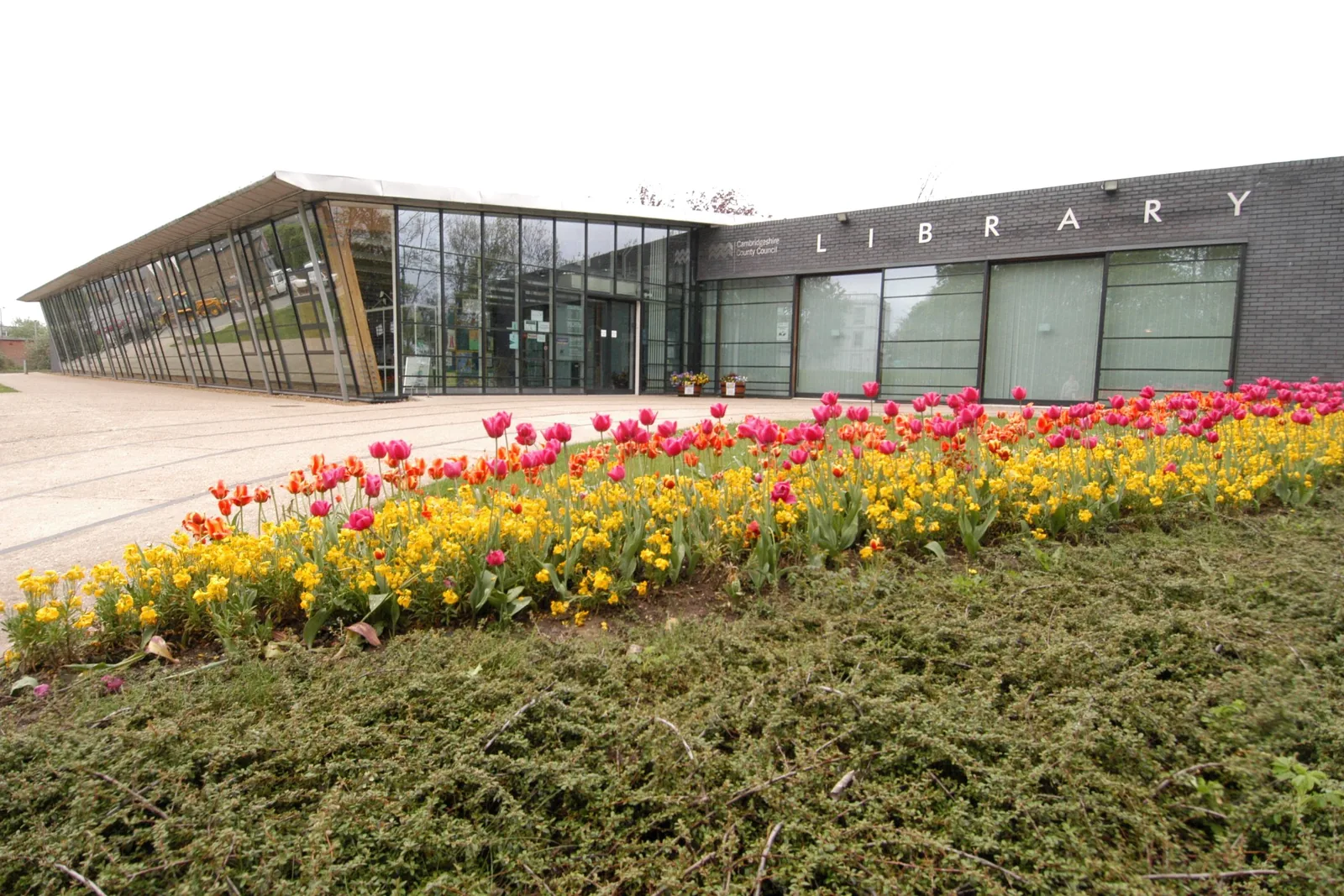 Public library building in March, Cambridgeshire